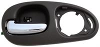interior door handle rear left kit chrome and sage