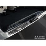 Chrome Stainless Steel Rear bumper protector suitable for Mercedes Vito / V-Class 2014-'Ribs' 'XL'