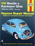 verkstadshandbok "VW Beetle & Karmann Ghia Repair Manual"
