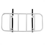 Convertible Removable Luggage Rack Powder Coated Gray