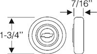 Accelerator rod button cover