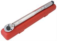 Torque Wrench, Click, 20 - 150 ft.-lbs., 1/2" Drive, Steel, Chrome