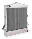 Natural Finish Downflow Radiator for Ford w/Auto Trans