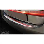 Stainless Steel Rear bumper protector suitable for Audi A7 (C8) Sportback 2018- 'Ribs'