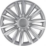 Hubcaps Intenso Pro 16'' Silver with Chrome Ring