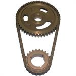 Timing Chain and Gear Set, Heavy Duty, Double Roller, Iron/Billet Steel Sprockets, Chevy, V6/V8, Set