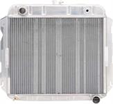 1973 Mopar B / E-Body Small Block With Std Trans 22" Wide 2 Row Aluminum Desert Cooler Radiator