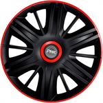 Set J-Tec wheel covers Maximus 14-inch black/red