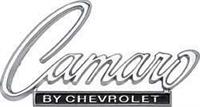 Emblem, Header/Trunk, Chrome/Black, Camaro by Chevrolet, Chevy, Each