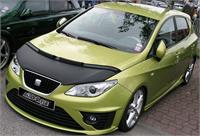 Motorkapsteenslaghoes passend voor Seat Ibiza 6J 2008-2012 zwart