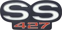 1966-67 CHEVELLE SS-427 GRILL & REAR PANEL EMBLEM