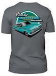 T-shirt, "Neptune Green Impala", Graphite Gray, XXL