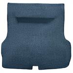 1955-57 Chevrolet Bel Air	 2DR/4DR Hardtop/Sedan	 Molded Trunk Area Carpet w/o Spare Tire Cutout	 Ma