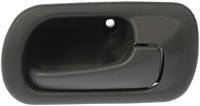 interior door handle front/rear right textured dark gray