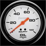 Oilpressure Gauge 67mm 0-100psi Phantom Mechanical