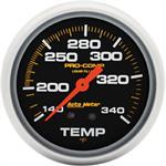 Temperature Gauge 67mm 140-340f Pro-comp Mechanical