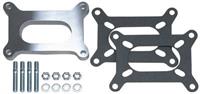 Carburetor Spacer, Aluminum, .500 in. Thick, Open, 2-Barrel, Each