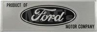 Scuff Plate Emblem, Ford Script Exactly As Original