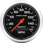 Speedometer 86mm 0-160mph Sport-comp Electronic