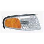 Park/Signal Lamp, Ford, Corner of Fender, Right, Clear/Amber, Each