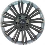 4-Delige J-Tec Wieldoppenset Discovery R 14-inch zilver/grijs