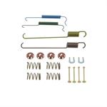 brake hardware kit, drum brakes, rear