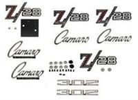 Emblem Kit, For Z28 With Cowl Induction Hood