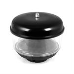 Snorkel Prefilter, Round, Black, 8 in. Width, 8 in. Length, 8 in. Height, XHD, Jeep, 3.6L, 3.8L, Each