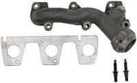Exhaust Manifold, Cast Iron, Natural, Ford, 3.0L, Driver Side, Each