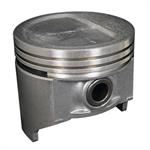 Pistons, Cast, Dish, 3.750 in. Bore, 5/64 in., 5/64 in., 3/16 in. Ring Grooves, AMC, L6, Set of 6