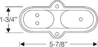 Ride regulator control grommet