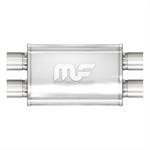 Muffler Stainless 11" Kropp, 2-1/2" D / D