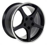 fälg C5 svart 18 x9.5