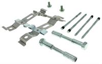 brake hardware kit, disc brakes, front