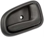 interior door handle front/rear right textured dark gray