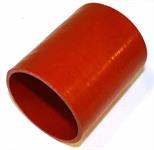 Siliconehose Straight 76mm Brown / Red / 10cm