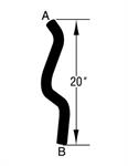 Curved Radiator Hose