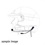 RADIO HELMET KIT FOR FULL FACE H. - Male Nexus 4 PIN STD  - with S/Pads
