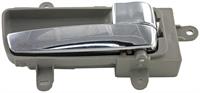 interior door handle front right, rear right gray and chrome