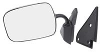 1988-02 Chevy, GMC Pickup, Blazer, Tahoe, Suburban; Outer Door Mirror; Chrome; LH Driver Side