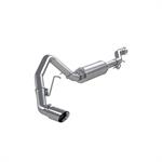Exhaust System, Pro Series, Cat-Back, 304 Stainless Steel, Passenger Side Exit, Natural, Polished Tip