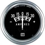 Ammeter, 52mm, 30-0-30 A, electric