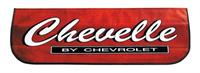 skärmskydd, rött, "Chevelle by Chevrolet"
