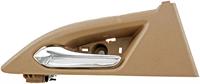 interior door handle beige/chrome