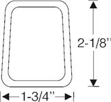 Gasket, wiper transmission to