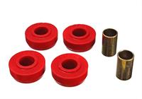 Bushings, Strut Rod, Polyurethane, Red