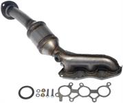 Exhaust Manifold With Integrated Catalyic Converter