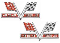 emblem framskärm "454"
