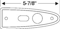 License light mounting pad