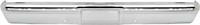 1983-91 GM Truck Chrome Front Bumper with Impact Strip Holes - Chrome